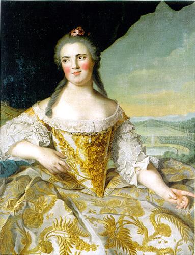 Jean Marc Nattier daughter of Louis XV and wife of Duke Felipe I of Parma Spain oil painting art